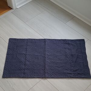 Frontgate Home King Size Pillow Cover/sham. NAVY BLUE